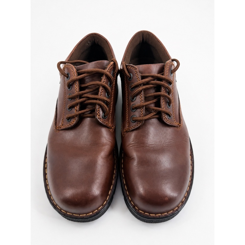 Eastland Plainview Men's Brown Leather Oxford Comfort Shoes Size 8.5 Wide W